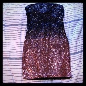 A sequin ombré dress, perfect for nights out!